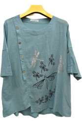 Футболки жіночі БАТАЛ оптом 