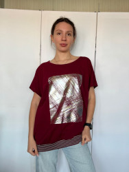 Футболки женские БАТАЛ оптом 21570836 2731-182