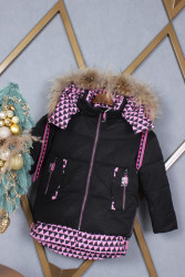 Куртки зимние детские (черный) оптом Китай 41602359 810-9