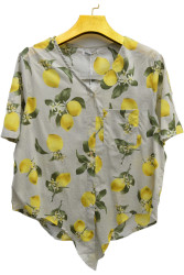 Рубашки женские БАТАЛ оптом 79045631 8649-119