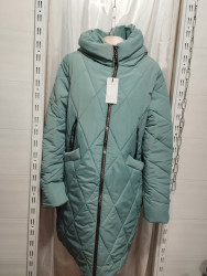 Куртки зимние женские БАТАЛ на меху оптом 01689324 01-2