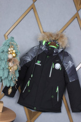 Куртки зимние детские (черный) оптом Китай 28403156 A385-50