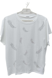 Футболки женские БАТАЛ оптом 38926405 1422-174