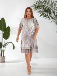 Платья женские БАТАЛ оптом 15987304 460-12