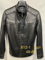 Куртки кожзам мужские MAX-HT (черный) оптом 79463082 812-1-9