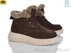 Ботинки, Mei De Li оптом B7788-7 chocolate