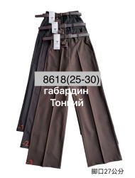 Брюки жіночі FUDEYAN (темний шоколад) оптом
