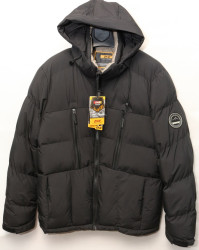 Термо-куртки зимние мужские (черный) оптом 30951486 ZK8626-17