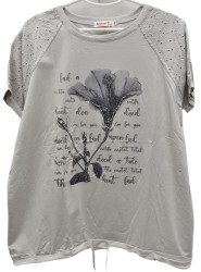 Футболки женские БАТАЛ оптом 48957312 8106-85