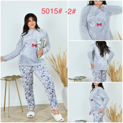 Ночные пижамы женские БАТАЛ оптом 32846159 5015-2-16