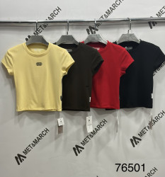 Топы женские (красный) оптом 60987521 76501-463