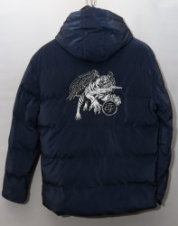 Куртки зимові чоловічі MSBAO (dark blue) оптом