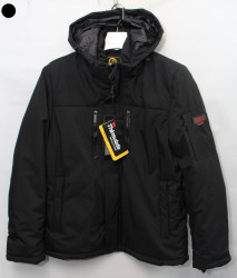 Куртки демисезонные мужские WOLFTRIBE (black) оптом 25079614 2371-6