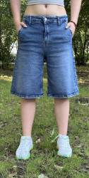 Шорты джинсовые женские SELF оптом 95342680 1018-16