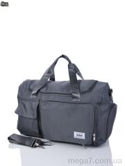 Сумка, Superbag оптом 8031 grey (5-30)