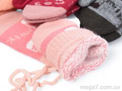 Варежки, Королева оптом E0155 mix
