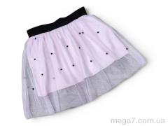 Юбка, Kids-modnik оптом 8514 св.рожевий