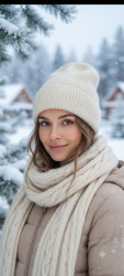 Шапки женские на флисе оптом 92156074 05-149