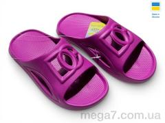 Шлепки, Rai shoes оптом 253 ягідний