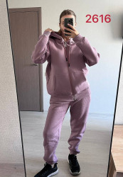 Спортивные костюмы женские на флисе оптом 81963245 2616-146