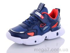 Кроссовки, Euro baby оптом 9086 blue-red