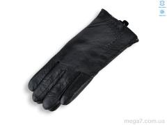 Перчатки, Королева оптом 0021Ж шкіра вовна black