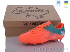 Футбольная обувь, Restime оптом DWB24142-2 orange