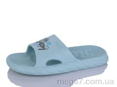 Шлепки, Inblue оптом DS68 зелений
