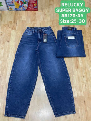 Джинсы женские оптом 93851470 SB175-3-38