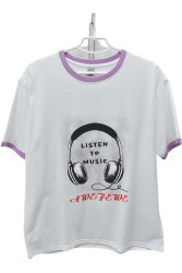 Футболки женские БАТАЛ оптом 04657938 B05-137