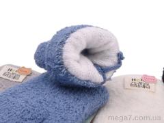 Варежки, Королева оптом 5212 (тедди) mix