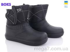 Резиновая обувь, Roks оптом Dago M100 чорні