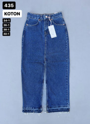 Юбки джинсовые женские оптом Турция 35208746 435-5
