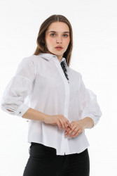Рубашки женские оптом SHIPI 82396014 2808-23