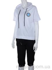 Спортивный костюм, Мир оптом 2987-B714-2 white