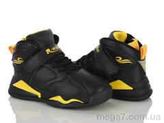 Кроссовки, Clibee-ShoSho оптом A619-3 black-yellow