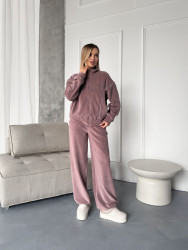 Спортивные костюмы женские на флисе оптом 75618093 1683-23