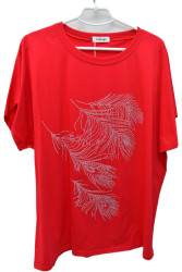 Футболки женские БАТАЛ оптом 16408932 1505-66