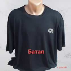 Футболки мужские БАТАЛ оптом 41057269 002-43