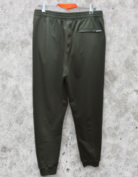 Спортивні штани чоловічі БАТАЛ (хакі) оптом  