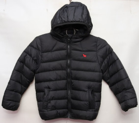 Куртки демисезонные детские (black) оптом 15932478 134-33