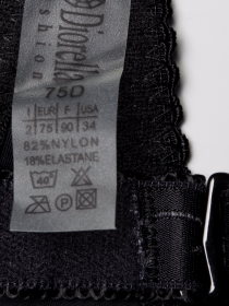 Бюстгальтер Diorella 34271D (  чёрно-коричневый, D  6 шт. )