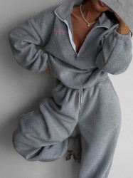 Спортивные костюмы женские на флисе оптом 16307942 758-133