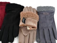 Перчатки, PAIDI оптом 189 замш mix