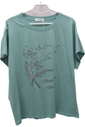 Футболки женские БАТАЛ оптом 50964237 1506-42