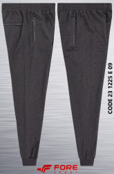 Спортивные штаны мужские БАТАЛ (gray) оптом 31649825 23-1225-40