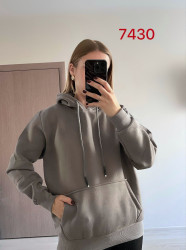 Худи женские на флисе оптом 51094867 7430-50