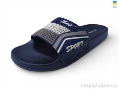 Шлепки, Rai shoes оптом M231 синій