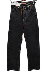 Джинсы женские на флисе DERUN оптом 05142369 8397-111