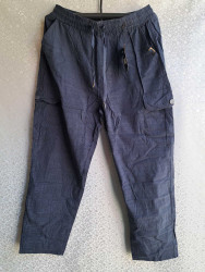 Брюки мужские (тёмно - синие) БАТАЛ оптом 31296750 3010-50